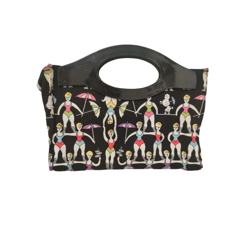 🇨🇦 Lulu Guinness London tote clutch - Picture 1 of 10